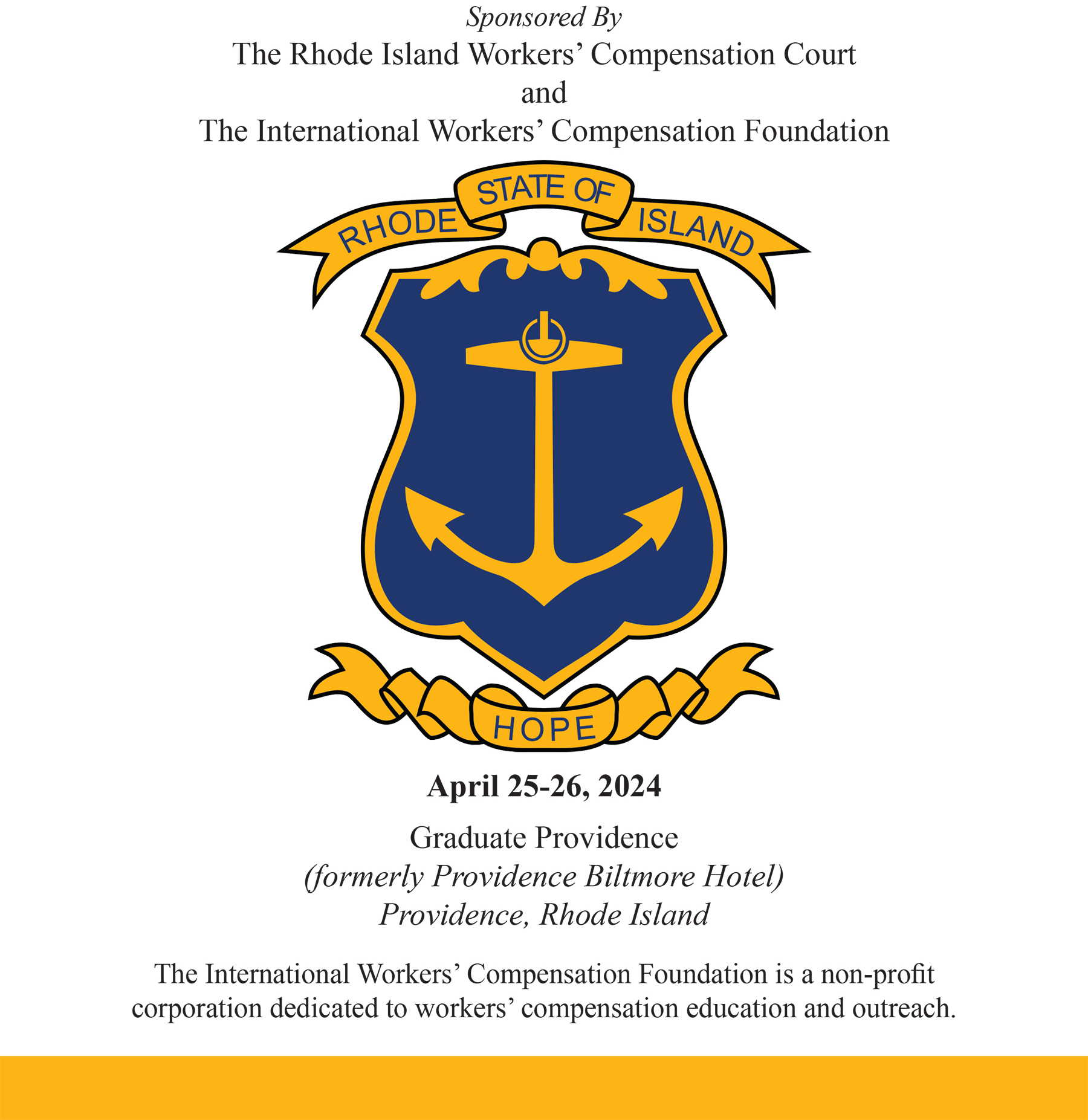 The rhode island workers compensation educational conference 2024